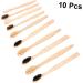 Hapinary 10-Pack Bamboo Toothbrushes - Organic Portable Travel Toothbrush Set for Tooth & Mouth Hygiene - Eco-Friendly Disposable Hotel Accessories - Buy Online on GoSupps.com