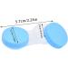 Volumoon 20PC Colorful Contact Lens Container Set | Travel-Friendly Protective Cases for Easy Storage & Access - Buy Online on GoSupps.com