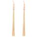 Wooden back knock massage devices rod: 2 pieces meridian body worship stick pat for older women men back massage tools