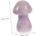 BESPORTBLE 2pcs Crystal Mushroom Mushrooms Dollhouse Mushroom Stone Decor for Flowerpot Crystal Stone Decorate - Buy Online on GoSupps.com