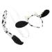 TOGEVAL 1 Set Cartoon Animal Ears Animal Headband Ears Headband Cow Tail Props Animal Costume Cow Costume for Cosplay Stuffed Animals Costume Cosplay Cow Props Tails Costume Animal Tail