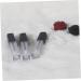  BIUDECO Set of 5 Travel Size 2ml Plastic Lip Gloss Bottles for Refilling Lip Gloss - Buy Online on GoSupps.com