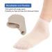Haofy Hallux Valgus Bandage Bunion Corrector with Gel Pad - Effective Toe Spreader Socks for Pain Relief & Big Toe Treatment - Buy Online on GoSupps.com