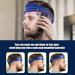 Curved Silicone Haircut Band Neckline Shaving Template and Hair Trimming Guide Hairline Shaping Tool Self Hair Trimming Guide for Men for DIY Home Haircuts Fade Guide for Hair Clippers Blue - Buy Online on GoSupps.com