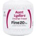 Aunt Lydia Extra Fine Crochet Thread 400y 3 Pack - White Cotton Gauge 20 - Buy Online on GoSupps.com