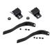 Homyl 2 Set Durable Inline Roller Skate Shoes Strap W/ Screws + Buckle Skates Repair Accessories