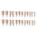 False Nails Stylish Full Cover Nail Art Durable Artificial Nail Tips for Women and Girls
