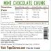 Papa Steve's No Junk Raw Vegan Protein Bars: Non GMO Gluten Free 100% Natural Hand-Made Weekly - Mint Chocolate Chunk (Pack of 10) - Buy Online on GoSupps.com