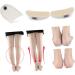 NOLITOY Heel Correction Insoles - 2 Pairs Half Heel Lift Inserts for Comfort & Support - Ideal for Shoe Pads - International Shipping Available - Buy Online on GoSupps.com