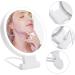 Ruuizksa 10X Magnifying Makeup Mirror with Lights and Magnification 3 Colors Desktop LED Mirror and Vanity Mirror for Travel - Buy Online on GoSupps.com