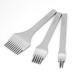 Leather Tools Leather Chisel Tool 2 Teeth / 5 Teeth / 10 Teeth Pierce the Leather Easily (2.7mm)