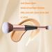 Premium Double-Sided Makeup Brushes | Synthetic Powder & Contour Brush | Rose Gold Makeup Tools - International Shipping Available - Buy Online on GoSupps.com