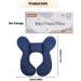 KAKIBLIN Baby Travel Pillow - Dark Blue Baby Head and Neck Support for Car Seat & Pushchair - Buy Online on GoSupps.com