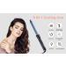 LAOSHE 5-IN-1 Hair Curler Set Hair Curling Iron Wand Hair Straightener Hair Waver Temperature Adjustable LCD Temp Display Hair Styling Tool with Hair Clip Gloves - Buy Online on GoSupps.com