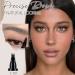 Materialm Magical Waterproof Brow Pen - 4 Tipped Microblading Eyebrow Pencil in Dark Brown - Buy Online on GoSupps.com