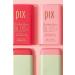 PI.XI On-the-Glow Makeup Blush Stick Tinted Moisture Stick Shadow Lips Cheek Blusher Creamy Makeup Long Lasting Natural Nude Makeup for All Skin SET OF 2 (Fleur&Ruby)
