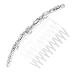 FRCOLOR Wedding Diamond Comb 1 Pc Hair Comb Crystal Headband Bridesmaid Hair Accessories Exquisite Headwear Crystal Side Carpal Tunnel Wrist Brace Pearl Rhinestones Hairpin Rhinestone