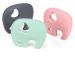 PREMYO Elephant Teething Ring for Babies - BPA Free Silicone Cooling Relief Soft Teething Aid - Gray - Buy Online on GoSupps.com