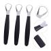 FRCOLOR 3pcs Kids Household Tools Set - Stainless Steel Double-Sided Scraper & Brush for Adults - Durable Handheld Cleaning Tools - Buy Online on GoSupps.com