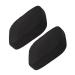 1 Set 2pcs Face Wash Makeup Remover Sponges Charcoal Konjac Spong Makeup Remover Pads Face Sponges for Cleansing Face Cleaning Tools Skin Care Tools Skin Care Sponge Pva Black