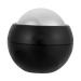 Homsfou Hand massage ball Plantar fasciitis massage device painful muscle roller foot massager Practical massage ball Cold rolling ball The face scroll wheel ice hockey paragraph 6.5x6cm black