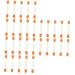 Hemoton 300 Pcs Double Ended Eyeshadow Brush Eye Makeup Applicator Double-sides Eye Brush Latex Sponge Eyeshadow Stick Cosmetic Tool Sponge Brush Tipped Oval Makeup Tool