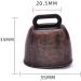 HEALLILY 2pcs Animal Bell Cow Horse Sheep Grazing Bells Metal Pet Bells Cattle Goat Farm Loud Bell Long Distance Horse Sheep Iron Bells Bronze Red Size S - Buy Online on GoSupps.com