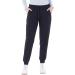 Olivia Rae Women's Elastic Waistband Stretch Scrub Jogger Pant - Medium Petite, Jet Black - Buy Online on GoSupps.com