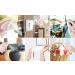 Harrods 100ml Empty Mist Spray Bottles - Pack of 5 | Plastic Spray Bottle - Buy Online on GoSupps.com
