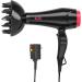 Buy BERTA 1875W Professional Salon Hair Dryer - Negative Ionic 2 Speed 3 Heat Settings AC Motor Concentrator Nozzle - International Shipping Available - Buy Online on GoSupps.com