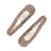 Kitsch Rhinestone Snap Clips Rose Gold 2 Pieces
