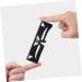 WOONEKY Metal Stencils Eyebrow Design Eyebrow Card Precision Eyebrow Ruler Template Eyebrow Stencil Scale Eyebrow Shape - Buy Online on GoSupps.com