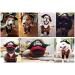 Idepet Caribbean Pirate Cat Costume & Hat - Funny Pet Clothes for Dressing up Parties (M) - Buy Online on GoSupps.com