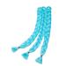 SEGO 41" Braid Extensions Synthetic Crochet Braiding 165g/bundle braiding hair sky blue 3 pieces