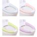 Washable Bathroom Toilet Seat Cover Pads | Reusable Cushion 4 Pack for Winter - Buy Online on GoSupps.com