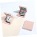NOLITOY 2pcs Highlighters Lip Balm Makeup Pallette Pink Empty Eyeshadow Dish Eye Shadow Magnetic Empty Shell - Buy Online on GoSupps.com