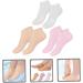 Beatifufu 3 Pairs Moisturizing Socks Heel Socks Spa Socks Foot Socks Non Socks Cracked Heel Repair Aloe Socks Foot Lotion Foot Moisturizer for Dry Cracked Feet Soft Miss Sebs Silicone Socks - Buy Online on GoSupps.com