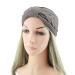 Buy Women's Winter Headbands - 3 Pack Elastic Ear Warmers - Milk White Black & Light Gray Hair Bands - Buy Online on GoSupps.com