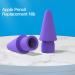 Apple Pencil Tips 3 Pack - Cyan | Compatible Replacement Tips - Buy Online on GoSupps.com