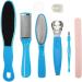 Pedicure Set GLAMZA 10pc Home Pedicure Kit - Foot Care Kit Includes Multiple Pedicure Tools - Foot Scraper Foot File Callus Remover Foot Scalpel Foot Grater & Hard Skin Remover Foot Blade - Buy Online on GoSupps.com