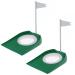 KYTAI Golf Practice Putting Cup Golf Putter Regulation Cup Putting Green Hole Flag Indoor Outdoor Practice Training Aids
