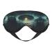 UFO at Night Print Unisex Sleep Eye Mask Soft Comfort Eye Shade Cover for Travel/Yoga/Shift Work