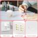 Mini UV Nail Lamp - Dual Light Source, Type-C Powered, Quick Drying - On-The-Go Nail Art (White+Pink) - Buy Online on GoSupps.com
