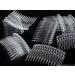 4 x hair comb blank plastic transparent 45 x 70 mm *NEW*OVP*