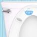Put Me Down Toilet Seat Reminder Sticker - Heavy Duty Vinyl Decal (2.25 Inch) - Buy Online on GoSupps.com