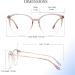 Firmoo Blue Light Blocking Glasses | Anti-Glare Eyestrain Computer Gaming Glasses | Blue Blocker Non-Prescription Eyeglasses - Pink-s0172 - Buy Online on GoSupps.com