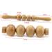 Shop Lurrose Wooden Massage Roller - Full Body Hand Massager & Muscle Relief Tool | International Shipping - Buy Online on GoSupps.com