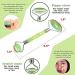 Truweo Jade Roller & Gua Sha Set - Himalayan Anti-aging Facial Tools for Slimming, Firming, and Wrinkle Removal - 100% Natural Jade Stone Beauty Kit - Buy Online on GoSupps.com
