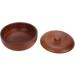Premium Wooden Shaving Bowl | 3.7x1.7in Barber Tool for Men | Ideal Shaving Soap Bowl for a Perfect Shave - Buy Online on GoSupps.com