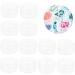 NUOBESTY 1 Set 12pcs Lip Balm Containers Small Jar Containers Travel Small Jar Jewelry Box Storage Jar Food As Shown 4.2X2.5cm - Buy Online on GoSupps.com